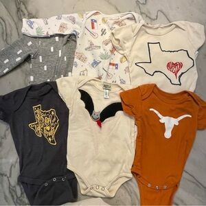 Austin, Texas Longhorns Baby Bundle , newborn - 3 mo